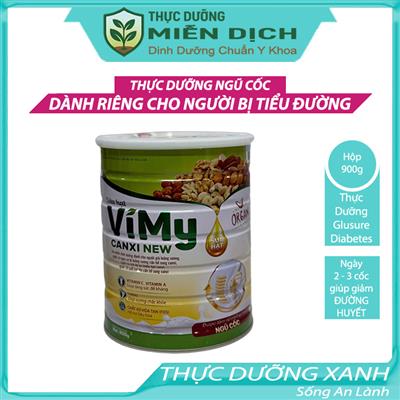 Sữa hạt Vimy Canxi New - Giúp bổ xung canxi, phòng ngừa loãng xương. Hộp 900g